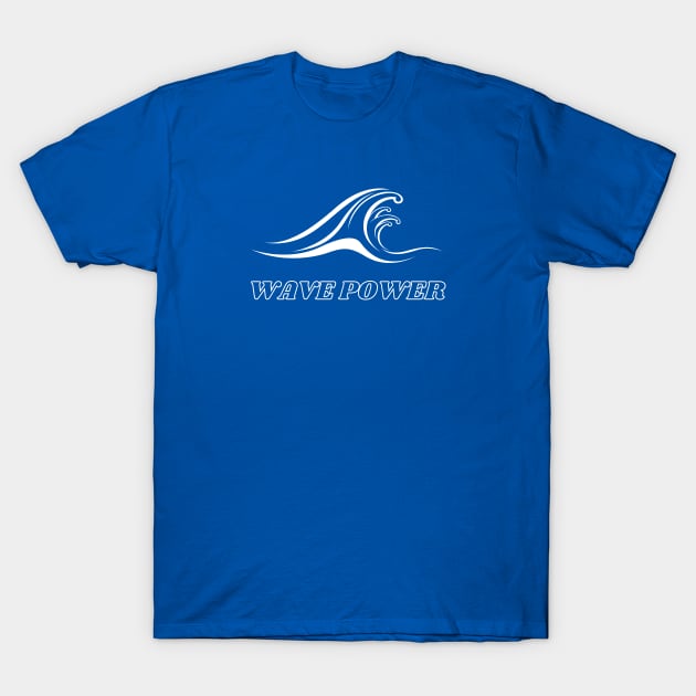 Wave Power T-Shirt by CleanPower